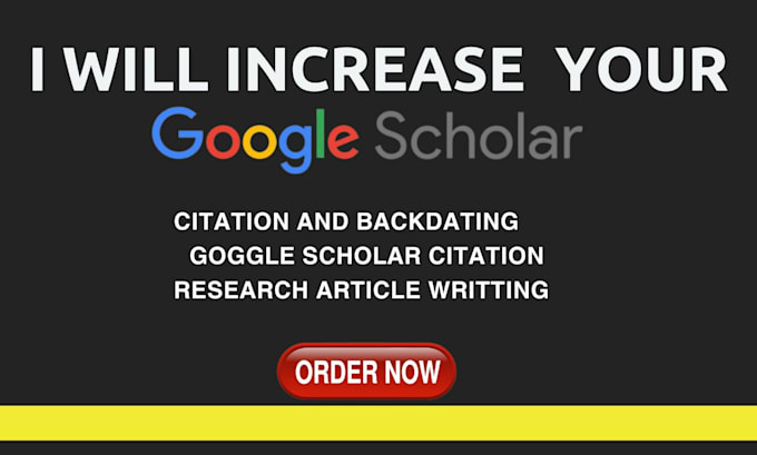 Gig Preview - Write and publish your research article in high index journals on google scholar