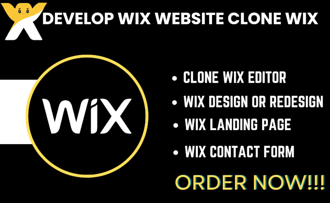 Gig Preview - Build wix website design, clone wix editor to wix studio, redesign wix website