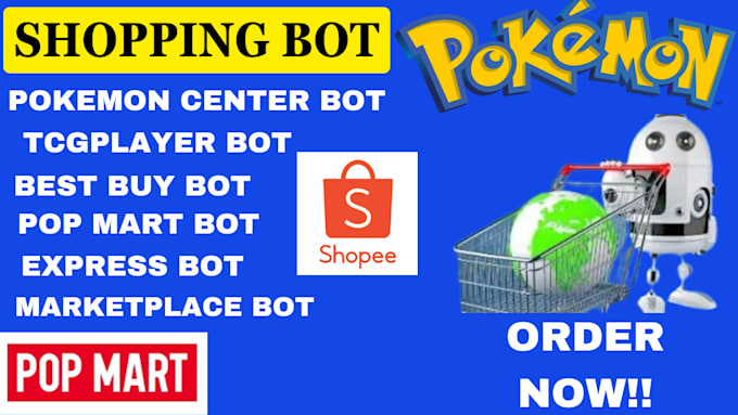 Gig Preview - Code alert bot, pokemon center bot, tcgplayer bot, pokemon bot, scalping bot