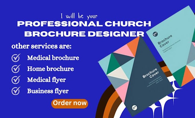 Gig Preview - Design professional medical, healthcare, and church brochures or flyers