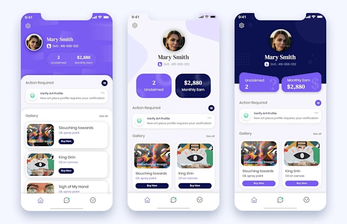 Bestseller - ui UX design for mobile app and web using figma or xd