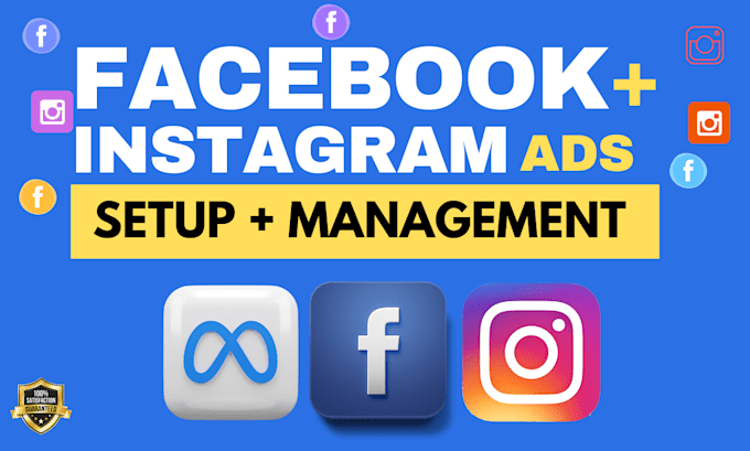 Gig Preview - Setup facebook ads campaign, instagram and meta ads manager, fb ad pixel