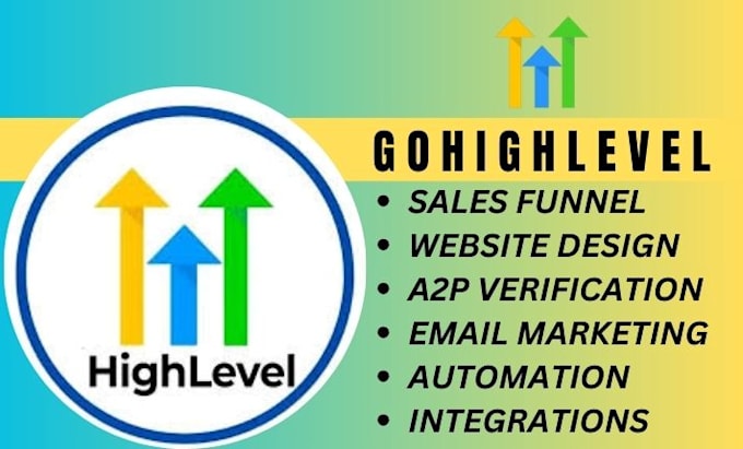 Gig Preview - Design or redesign gohighlevel website, sales funnel, landing page and surveys