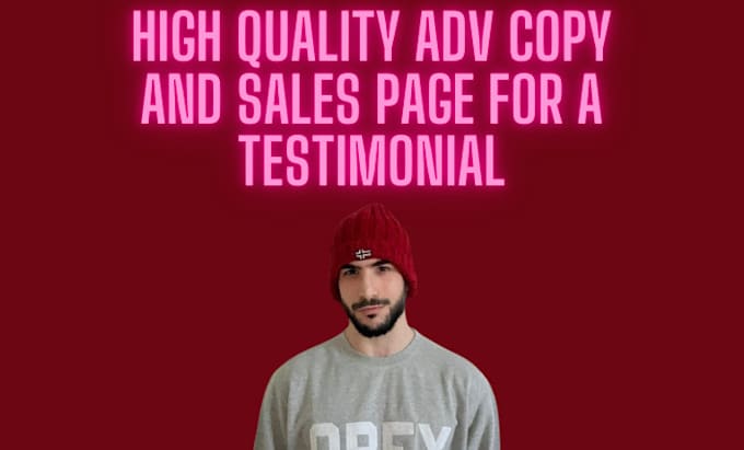 Gig Preview - Write adv copy for you with a guaranteed top level conversion rate