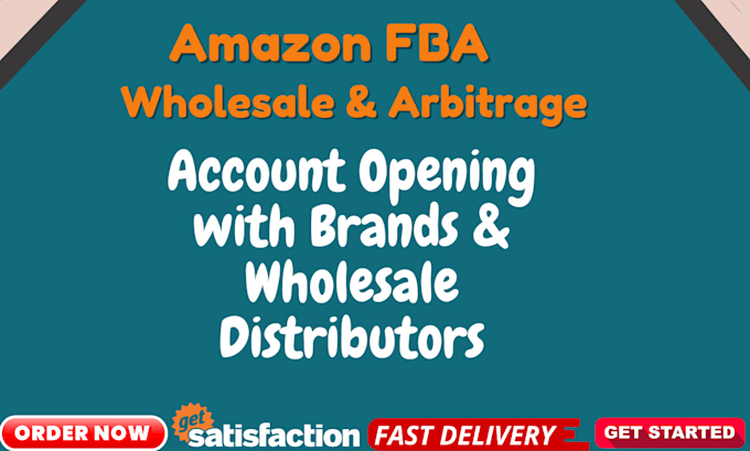 Gig Preview - Open wholesale accounts with brands and wholesale suppliers