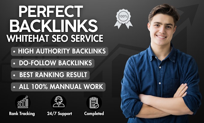 Gig Preview - Create high authority backlinks that rank your website