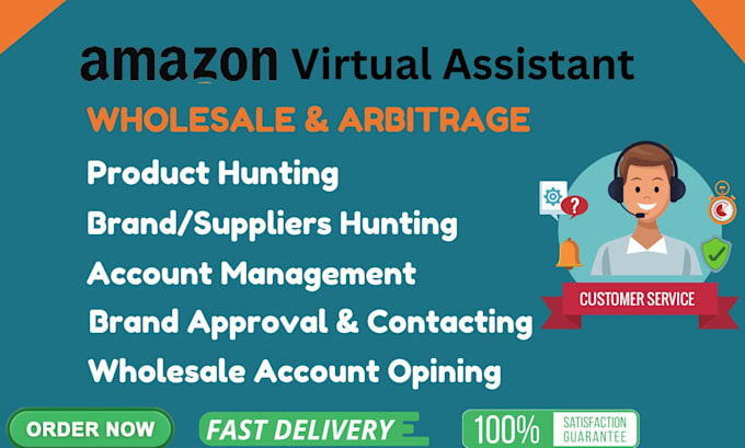 Gig Preview - Be your VA for amazon wholesale fba and online arbitrage