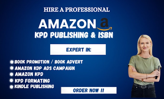 Gig Preview - Promote your amazon KDP book for more sales visibility  KDP book to boost sales