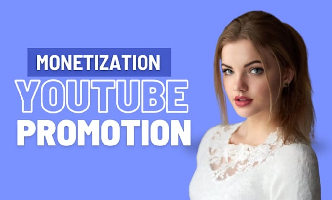 Gig Preview - Organic youtube promotion video views marketing channel monetization ads growth