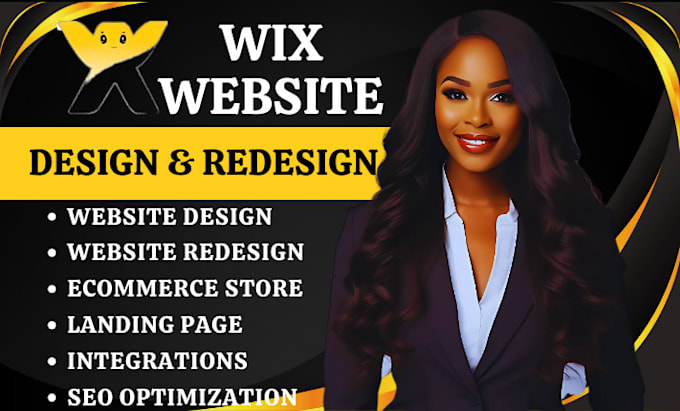 Gig Preview - Wix website redesign wix website design wix website redesign wix website design