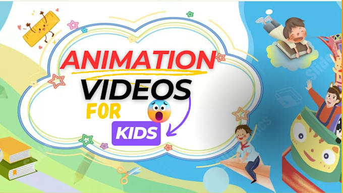 Gig Preview - Create top notch 2d animation, 3d animation video for kids