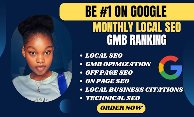 Gig Preview - Boost your local SEO optimize google my business and rank higher on gmb map