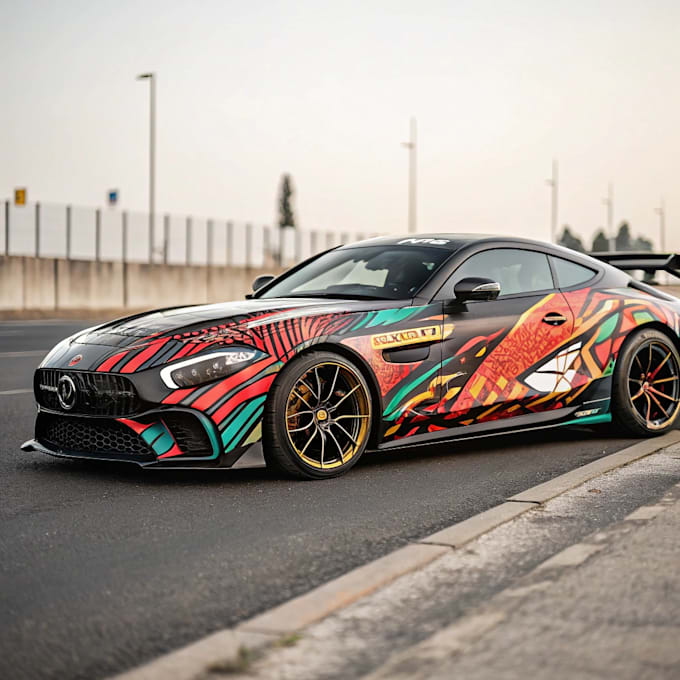 Gig Preview - Make creative car wrap design, vehicle wrap design