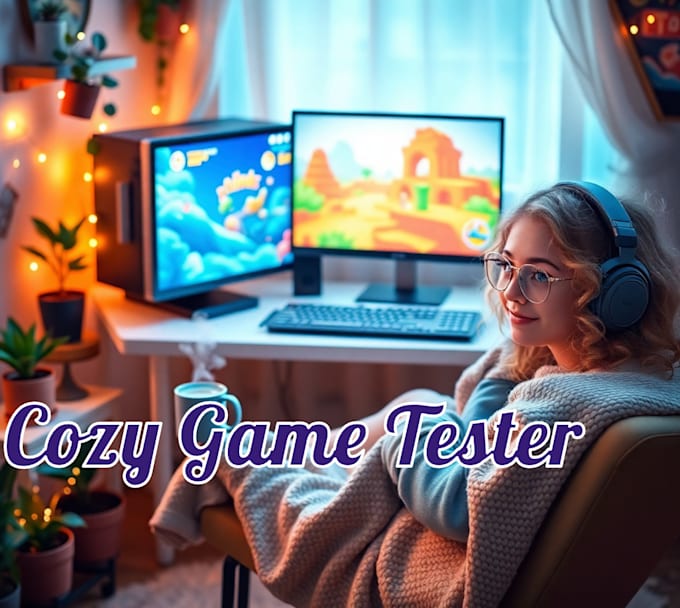 Gig Preview - Test and provide feedback on your cozy game