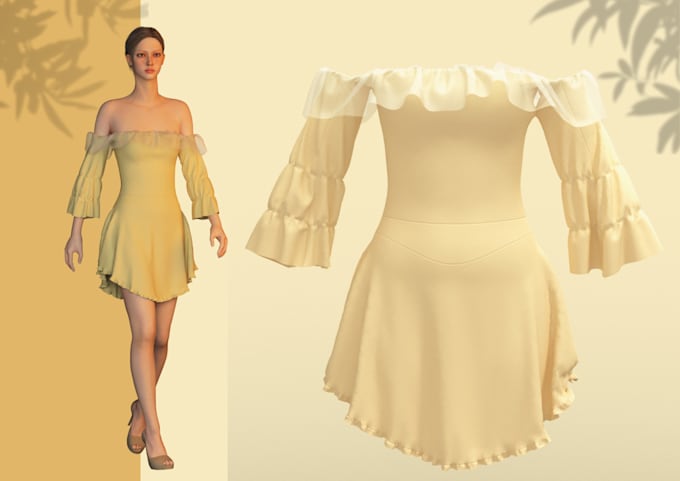 Gig Preview - Create 3d fashion garments with animations in clo 3d