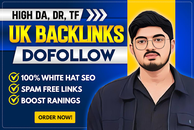 Gig Preview - Make high quality dofollow UK backlinks to improve google ranking