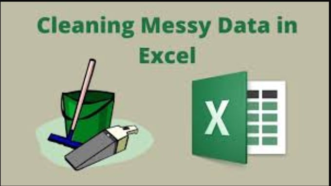 Gig Preview - Do excel data cleaning, excel data analysis, any excel work