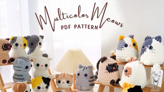 Gig Preview - Do grade crochet pattern, amigurumi crochet toys, knitting pattern sell on etsy