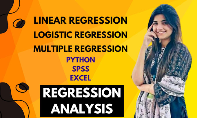 Gig Preview - Do linear, multiple, and logistic regression analysis in python, spss and excel