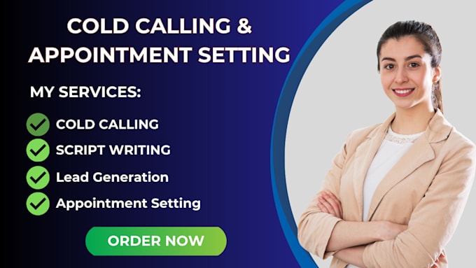 Gig Preview - Do telemarketing, cold calling and appointment setting