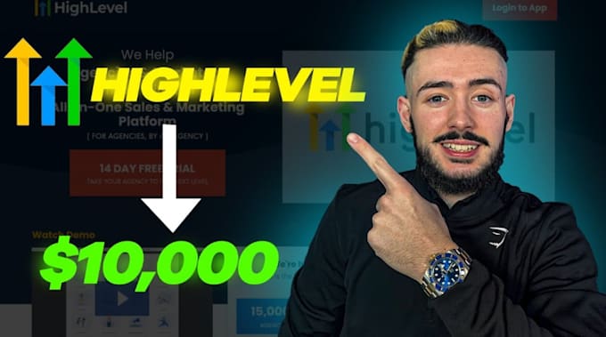 Gig Preview - Gohighlevel landing page gohighlevel promotion gohighlevel sales funnel