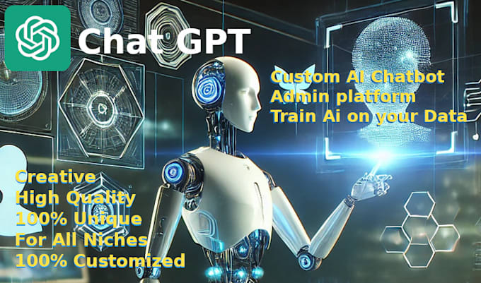 Gig Preview - Create you chatbot in openai chat gpt