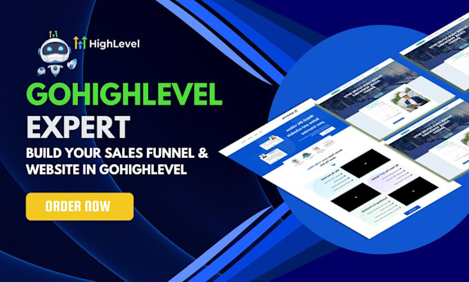 Gig Preview - Do gohighlevel sales funnel gohighlevel website go highlevel SEO, figma to ghl