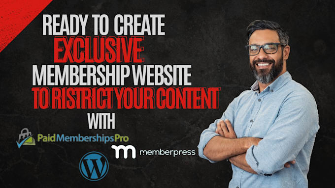 Bestseller - create wordpress membership or subscription website using paid membership pro