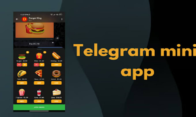 Gig Preview - Develop telegram mini app telegram mini game mini app mini game