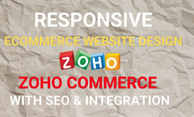 Bestseller - design and setup an ecommerce store using zoho commerce