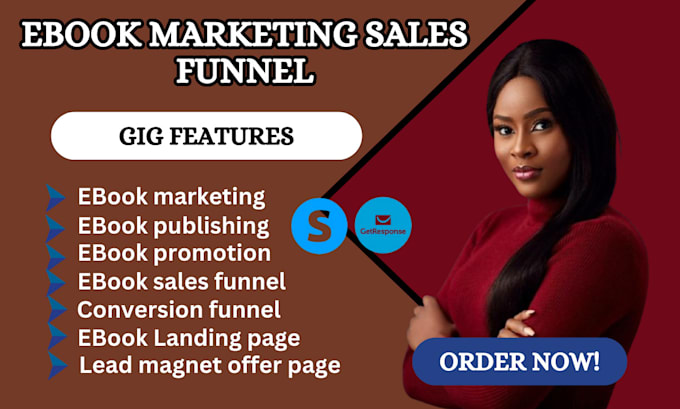 Bestseller - ebook marketing sales funnel, funnel, landing page design