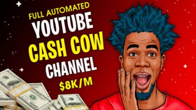 Gig Preview - Create profitable 2025 cash cow channel cash cow video with expert automation