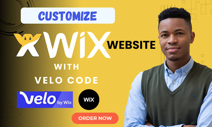 Gig Preview - Do custom wix velo code wix studio velo code wix website design wix design