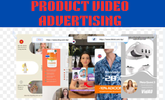 Gig Preview - Create  and post short video  for your business or dropshipping store product