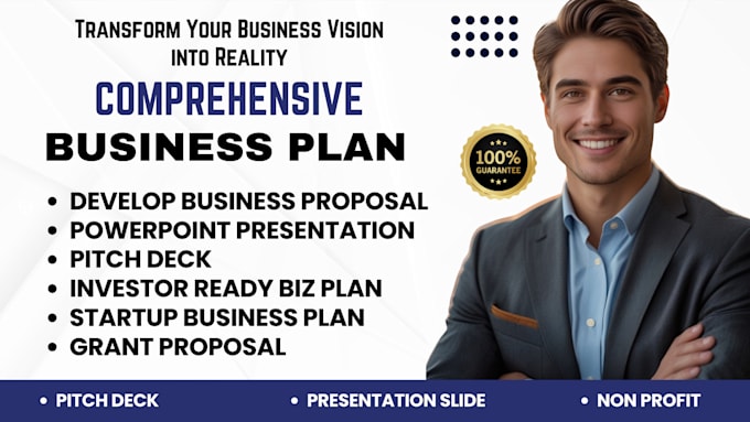 Gig Preview - Do small startup business plan grant proposal writing grant application PPT