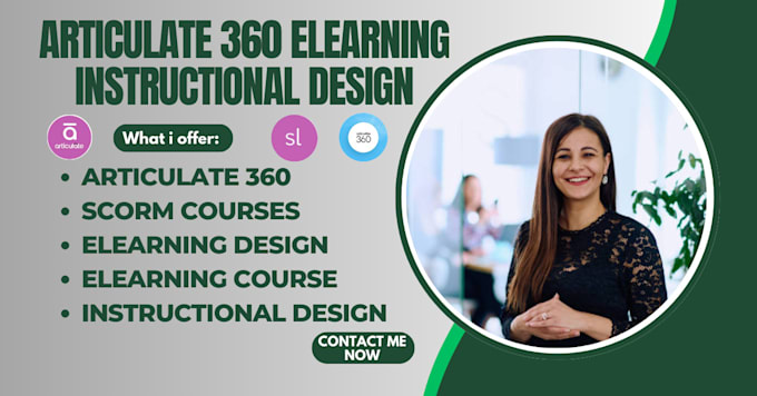 Bestseller - create course creation and instructional design with articulate 360