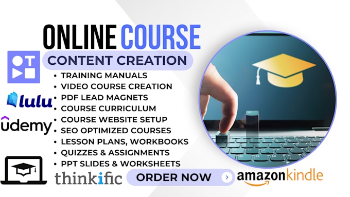 Bestseller - create online course content on tella, udemy, course video, ppt slides, workbook