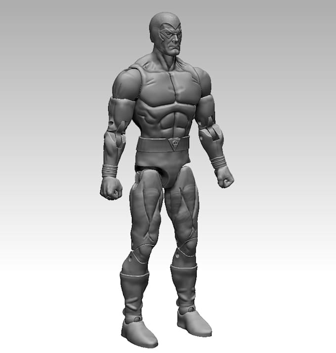 Gig Preview - Sculpt 3d character statue, action figure,3d anime figure, toys, for 3d printing