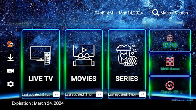 Gig Preview - Professionally rebrand android iptv app, latest   smarter pro iptv, ibo player