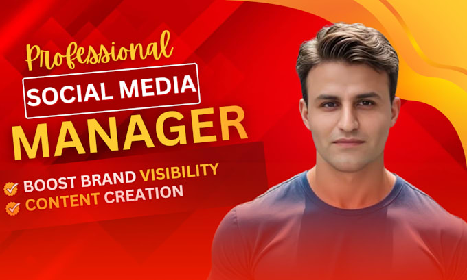 Gig Preview - Be your expert social media manager to grow brand and engagement facebook tiktok