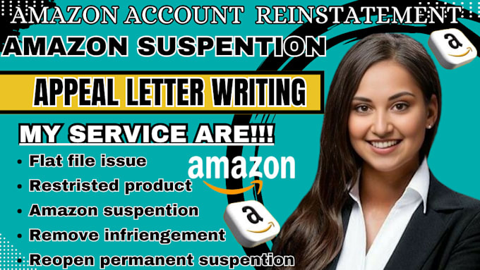 Bestseller - do amazon account reinstatement, fix up amazon account section 3 suspention