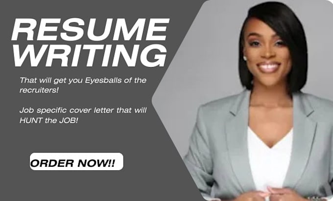 Gig Preview - Provide professional resume writing, cover letter