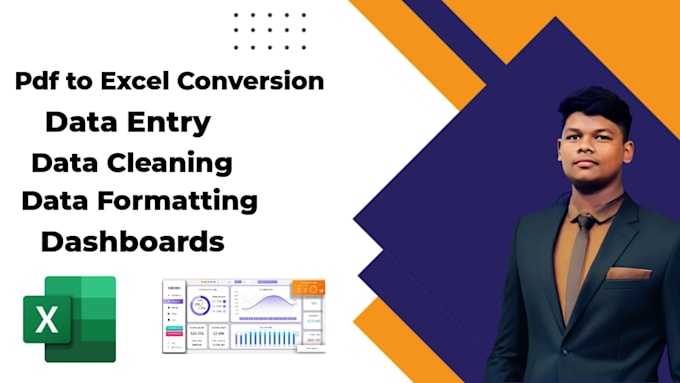 Gig Preview - Clean, format ,merge, split excel data