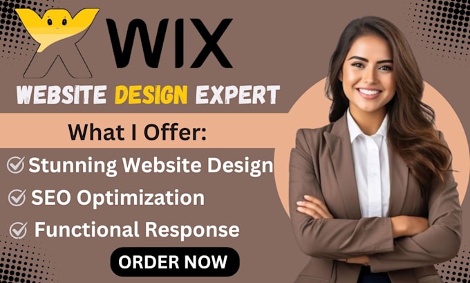 Gig Preview - Design redesign and develop a converting websites on wix