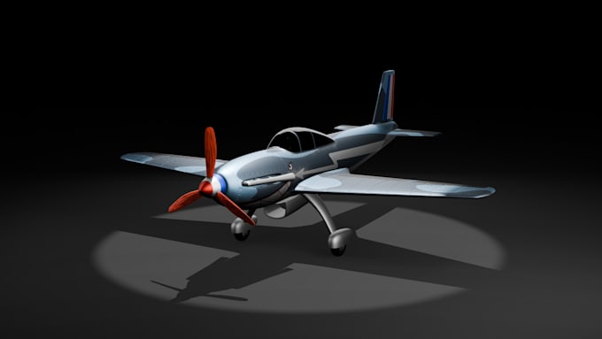 Gig Preview - Make a 3d aircraft model for 3d printing in less than 24h