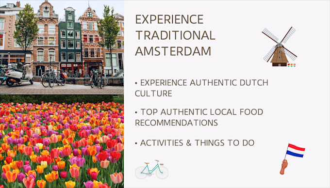 Gig Preview - Plan your amsterdam itinerary for an authentic experience of dutch culture