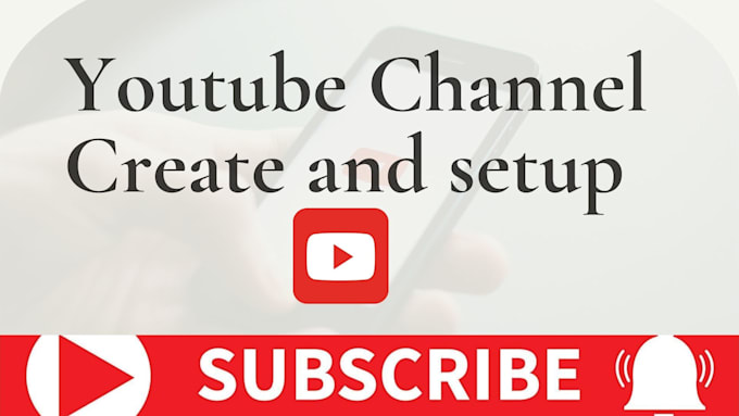 Gig Preview - Create and setup youtube channel custom banner design