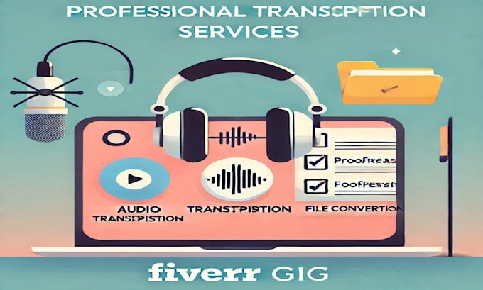 Gig Preview - Provide fast and accurate typing and transcription services