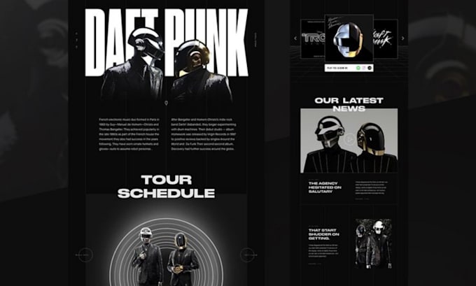 Bestseller - design music epk, artist epk, media kit, press kit, speaker kit, one sheet