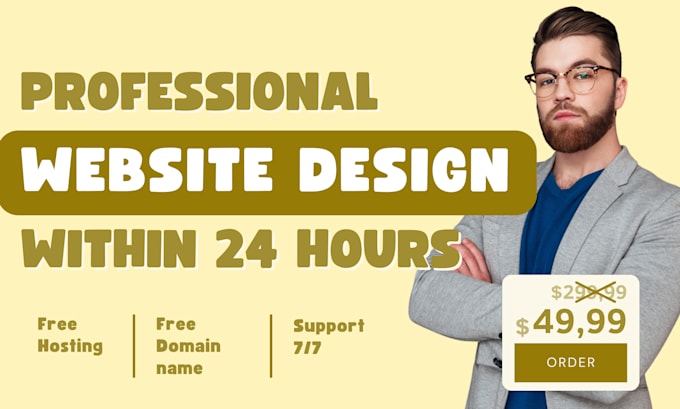 Gig Preview - Design stunning, responsive websites for your business